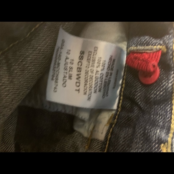 Boys Wrangler jeans size 10 slim with adj waist - Picture 6 of 6